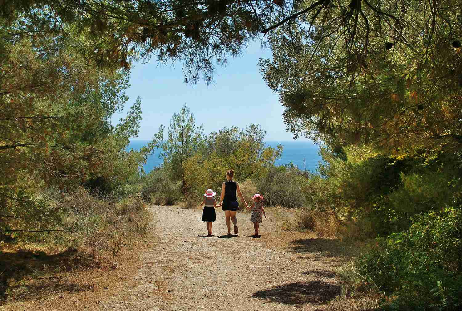 der Weg zur “Playa Cantarrijan”